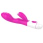 Double Love Silicone Rabbit Vibrator