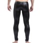 Men Sexy Evening Show Slim Leather Pants