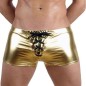 New Style Hot Stamping Faux Leather Boxer Briefs