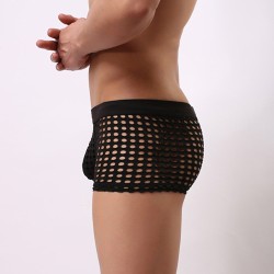 High Quality Fishnet Hollowed-out Men Hipster