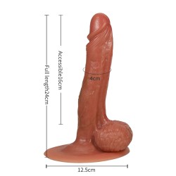 Realistic Flex Slim Dildo