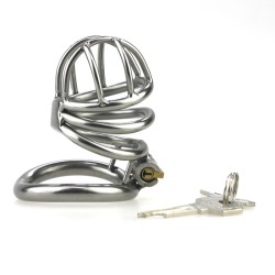 Built-in Lock Male Chastity Cage