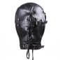 Sensory Deprivation Hood with Open Mouth Gag