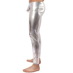 New Style Patent Leather Pants For Men Evening Show