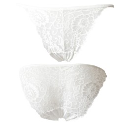 Ladies See-through Lace Briefs Sexy Underwear