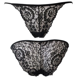 Ladies See-through Lace Briefs Sexy Underwear