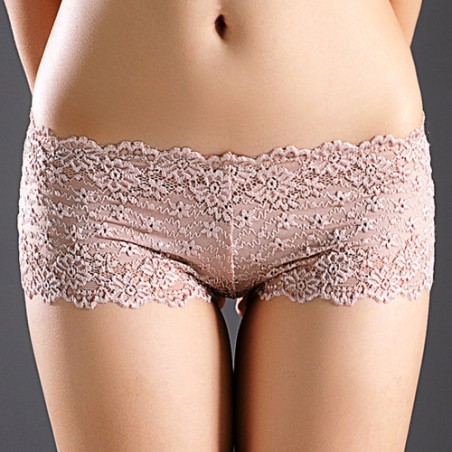 Alluring Floral Lace Transparent Panty Lingerie