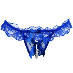 Women Lace Cortchless T-string Underwear