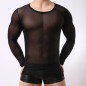 Slim Mesh Lond Sleeves For Men Underwear