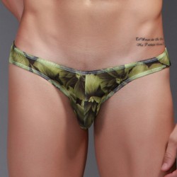 Hot Breathable Flower Printed Mesh Panty