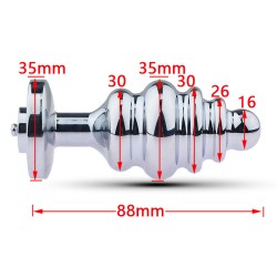 Shock Therapy Screw Thread Butt Plug