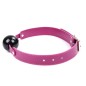 Black Ball Rose Belt Ball Gag