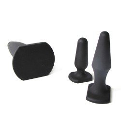 Silicone 3 Size Anal Plug