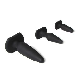 Silicone 3 Size Anal Plug