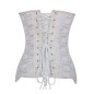 Women High-end Lace Satin Waist Cincher Bustiers