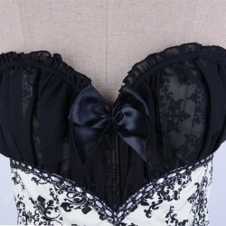 High quality Ladylike Bowknot Overbust Shaper