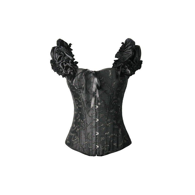 New Short-sleeved Sexy Women Royal Waist Trainer Corset