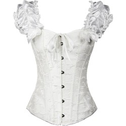 New Short-sleeved Sexy Women Royal Waist Trainer Corset