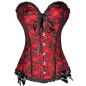 Charming Bowknot Decorated Floral Lace Body Shaper