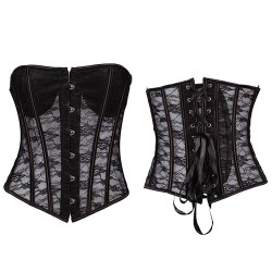 Extreme Sexy Summer Breathable Lace Waist Cincher Bustiers