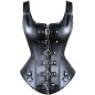 Punk Style Leather Strappy Vest Corset Slimming Products