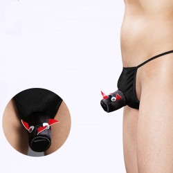 Black Bat Sexy G-string Men Underwear