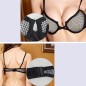 Lady Mesh Push Up Seamless Bra Set Sexy Bikini