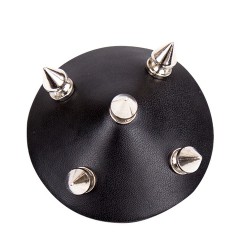 Rivet Front Leather Nipple Pasties