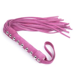 Suede Leather Nail Handel Whip