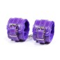 Fur Lined Purple Handcuffs