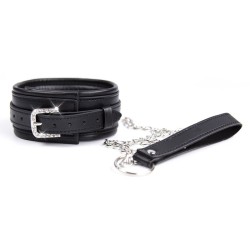 Diamond Pin Buckle Bondage Collar