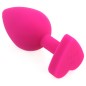 Heart Silicone Anal Plug