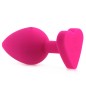 Heart Silicone Anal Plug