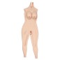 Ankle-length Silicone Bodysuit -Cotton