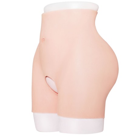 Bottom Cutout Plump Crotch Lift Buttocks Pants