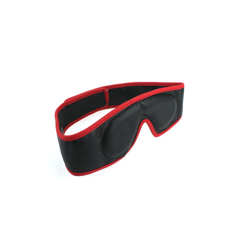 Leather Blindfold with Velcro Closure