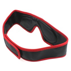 Leather Blindfold with Velcro Closure