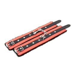 Black Red Bondage And Fetish Kit - 7 Pcs